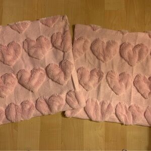 Amazon Pink Heart Design pillow covers